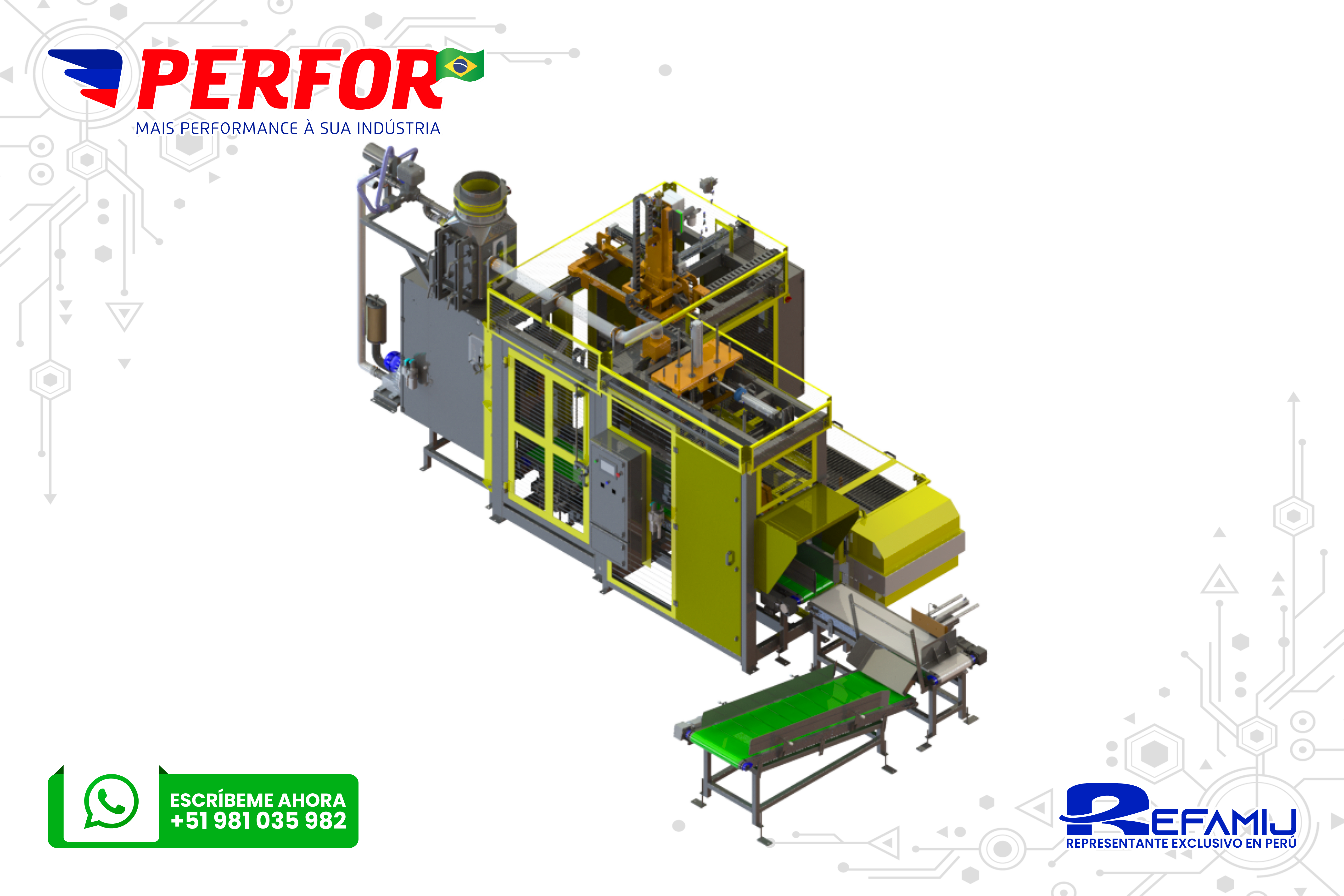 Aplicador Automático de bolsas SAEF 10